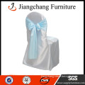 Decorative Wedding Used Tie Satin Chair Cover JC-YT198
